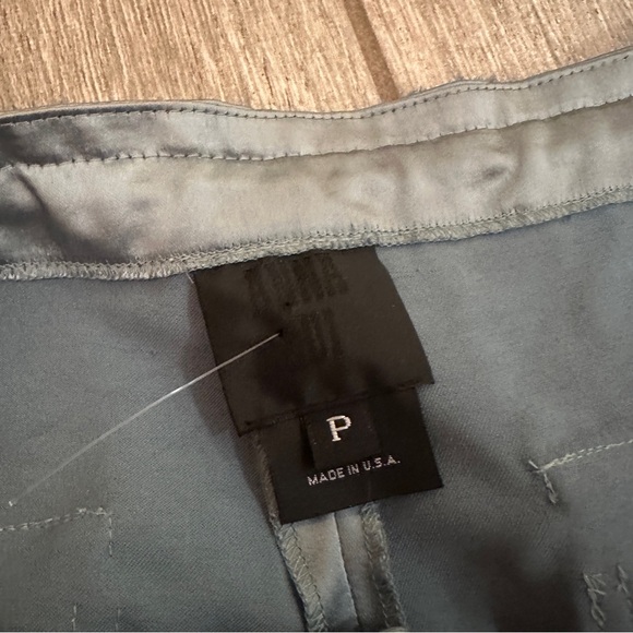 Anna Sui- NWOT Teal Silk, Sequin and Velvet Cargo Pants - Picture 3 of 5